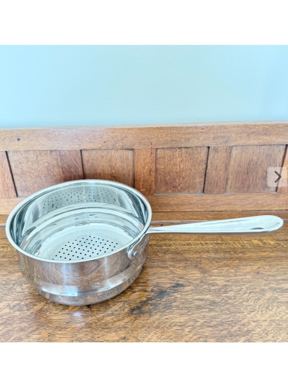 All-Clad 4-Quart Stainless Steel Steamer Insert